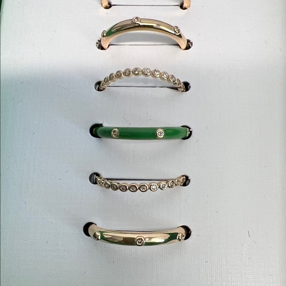 Piper K | Stackable Ring Set ~ Size 8 & Size 9 - Picture 4 of 8